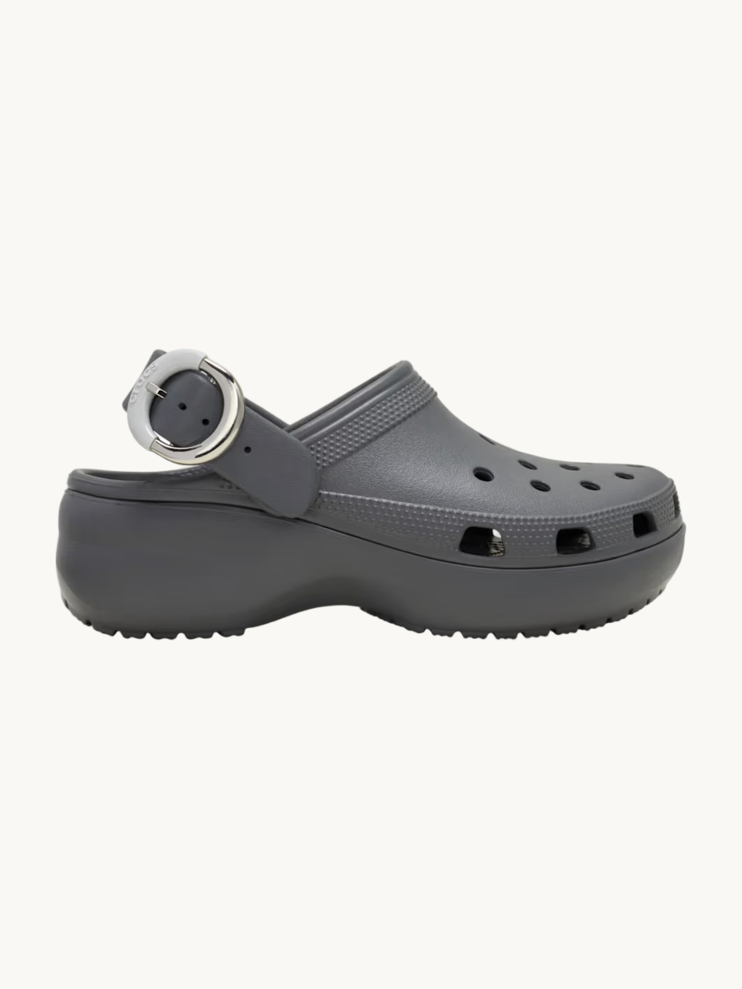 Classic Platform Buckle Carbon