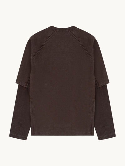 T-shirt Raglan Stacked Layered Ls
