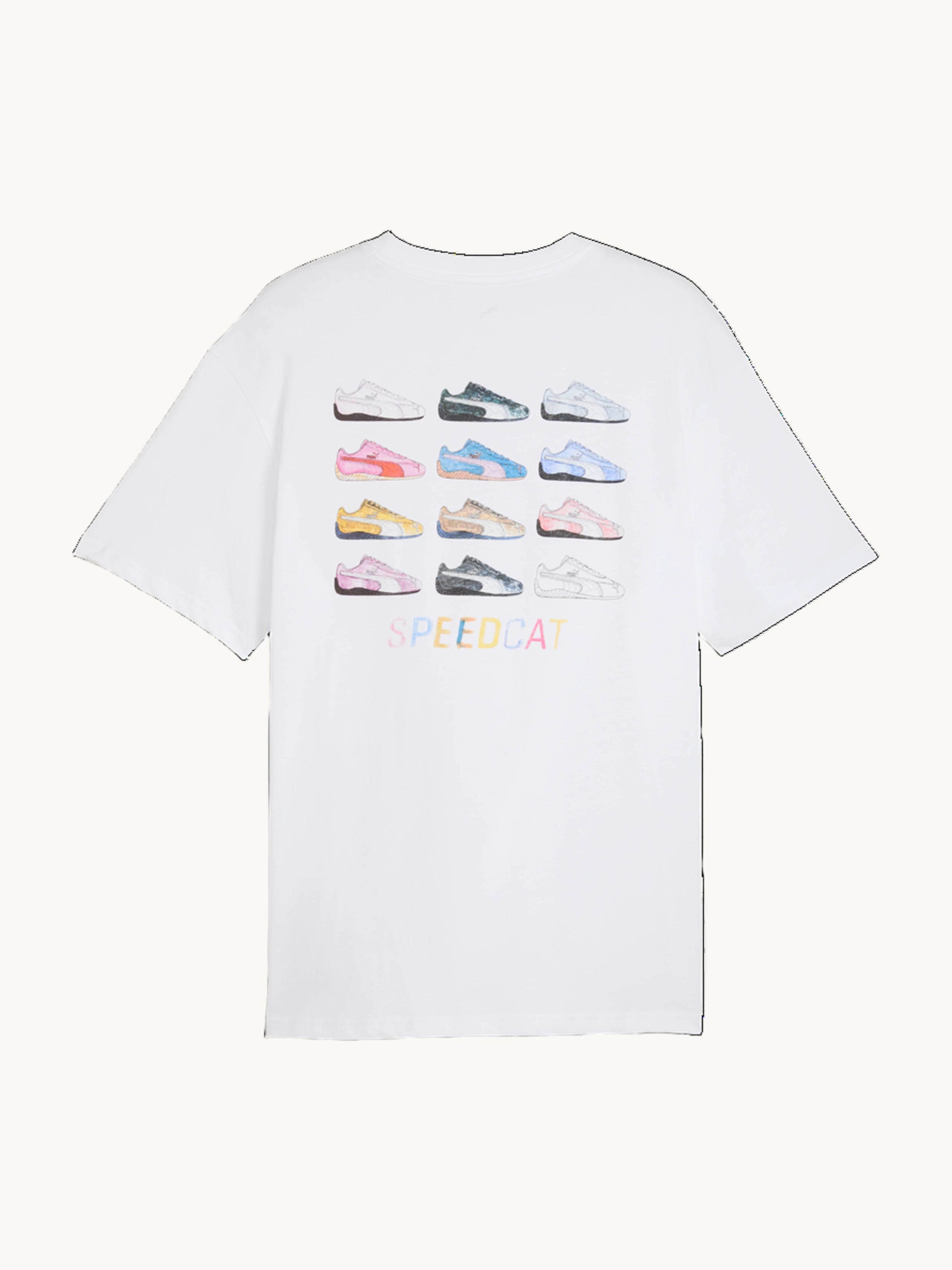 T-shirt Speedcat Graphic blanc