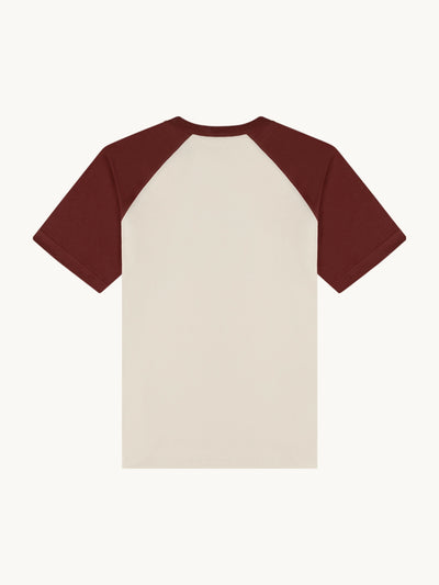 T-shirt Contrast Sleeve Raglan