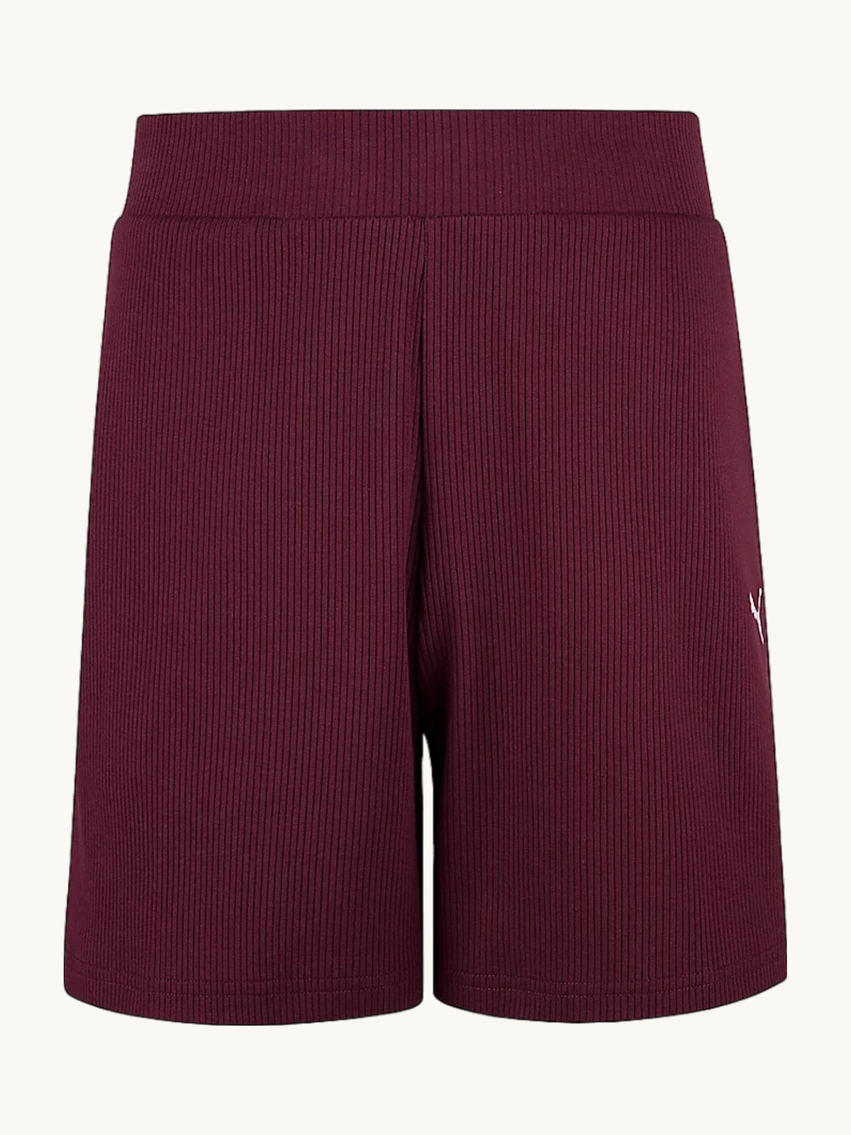 ESS ELEVATED High-Rise Rib Shorts 5