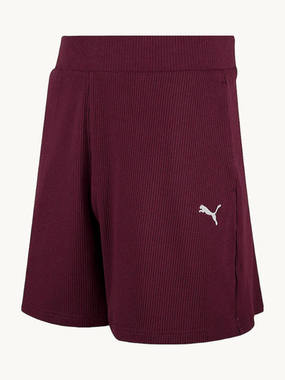 ESS ELEVATED High-Rise Rib Shorts 5