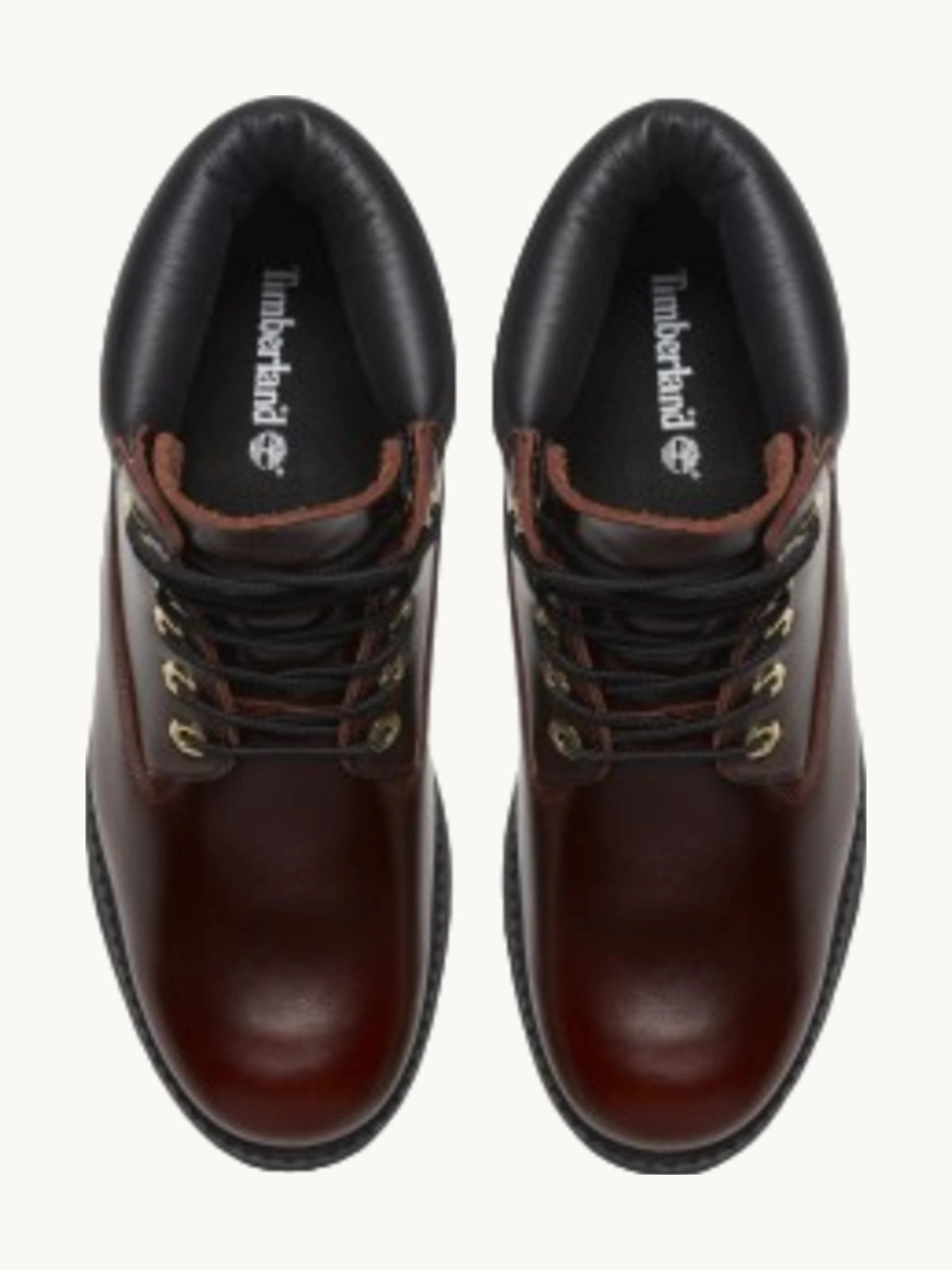 Bottes Timberland Heritage imperméables bordeaux cuir pleine fleur